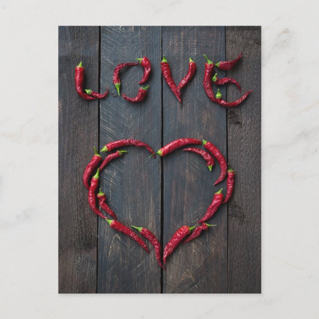 Hot love postcard (Front)