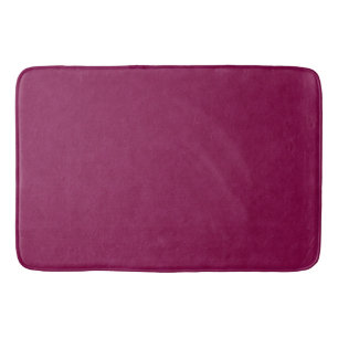 Hot Magenta Denim Texture, Bath Mat