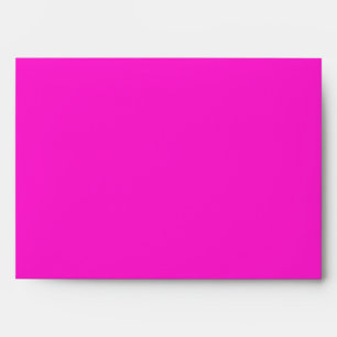 Hot Magenta Solid Colour Envelope