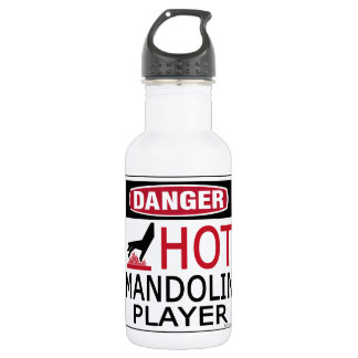 Hot Mandolin Player 532 Ml Water Bottle