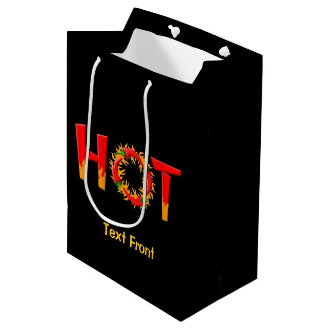 HOT MEDIUM GIFT BAG (Front Angled)