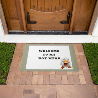 Hot Mess Doormat