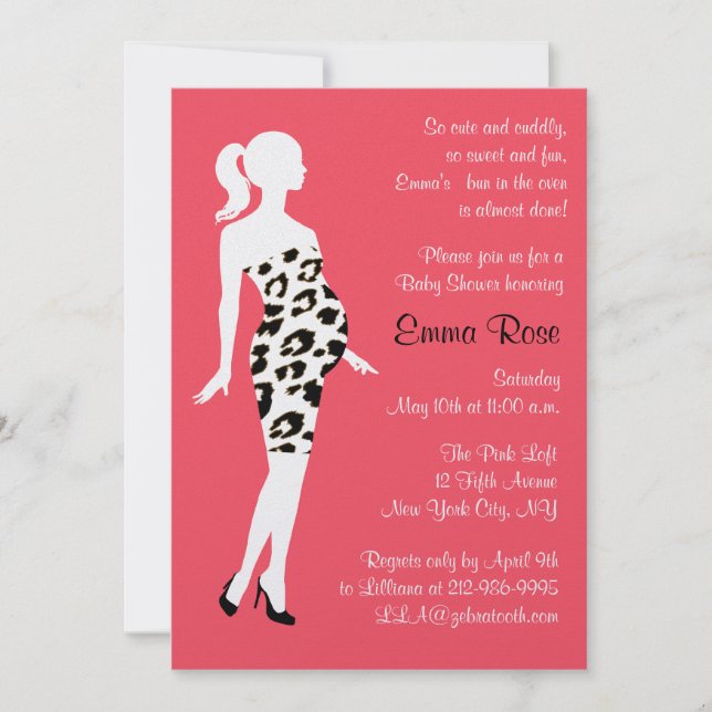 Hot Momma! Baby Shower Invitation (Front)