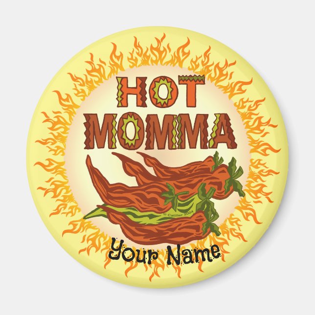 Hot Momma custom  Magnet (Front)