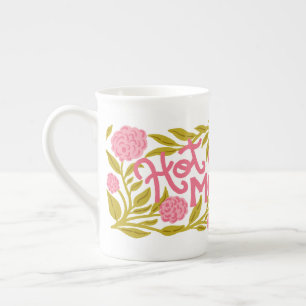 Hot Momma Mother's Day Bone China Mug