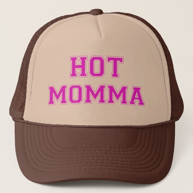 Hot Momma Trucker Hat (Front)