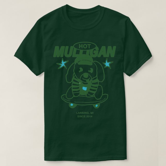 Hot Mulligan Merch S8 Dog T-Shirt (Design Front)