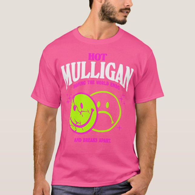 Hot Mulligan Merch Smile Shirt (Front)