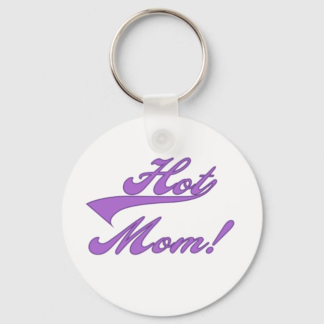 Hot Mum Key Ring (Front)