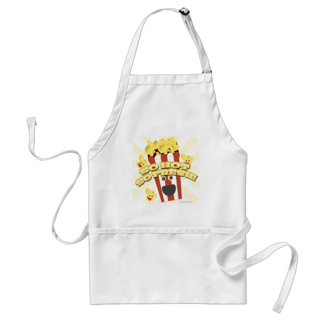Hot N Fresh Popcorn Standard Apron (Front)
