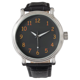 Hot Numeral Watch