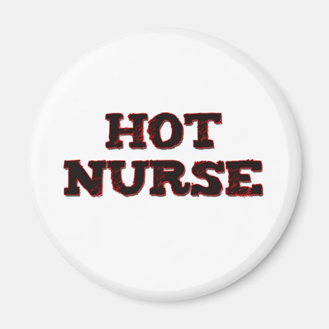 HOT NURSE MAGNET (Front)