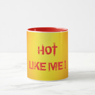 Hot Orange. Mug