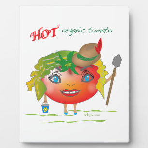 Hot Organic Tomato Plaque