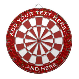 Hot Pepper Background Dartboard