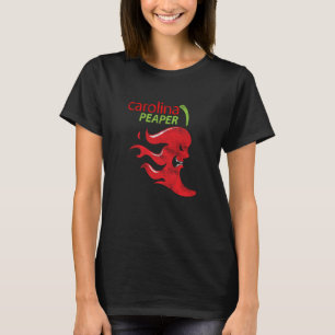 Hot Pepper Carolina Reaper Chilihead Spicy Food T-Shirt