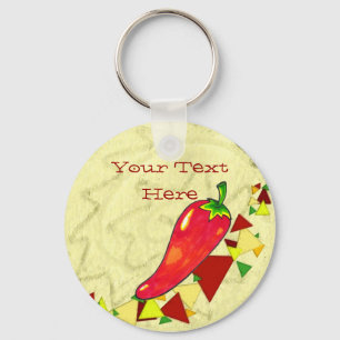 Hot Pepper Keychain