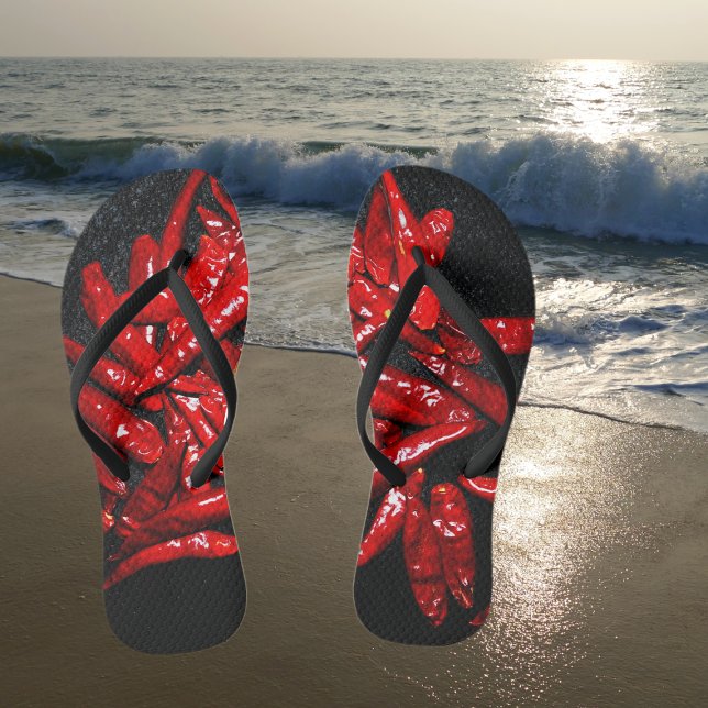 Hot Pepper - Still Life  Jandals (Creator Uploaded)