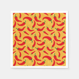 Hot Peppers Napkin