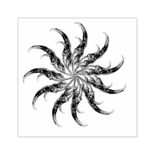 Hot Peppers Rubber Stamp