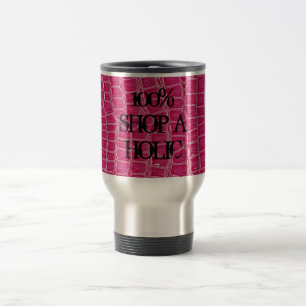Hot Pink 15 oz. Stainless steel Travel Mug Cup