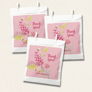 Hot Pink And Bumble Bee A Sweet Little Bee Favour Bags