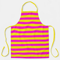 Hot Pink And Canary Yellow Stripes