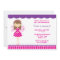 Hot Pink and Purple Fairy Invitation