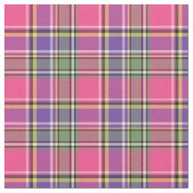 Hot Pink and Purple Vintage Plaid