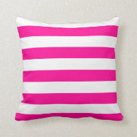 Hot Pink and White Stripes