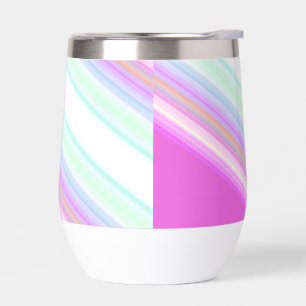 Hot Pink and White Strips