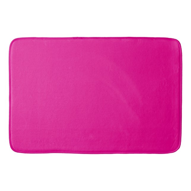 Hot Pink Bath Mat (Front)