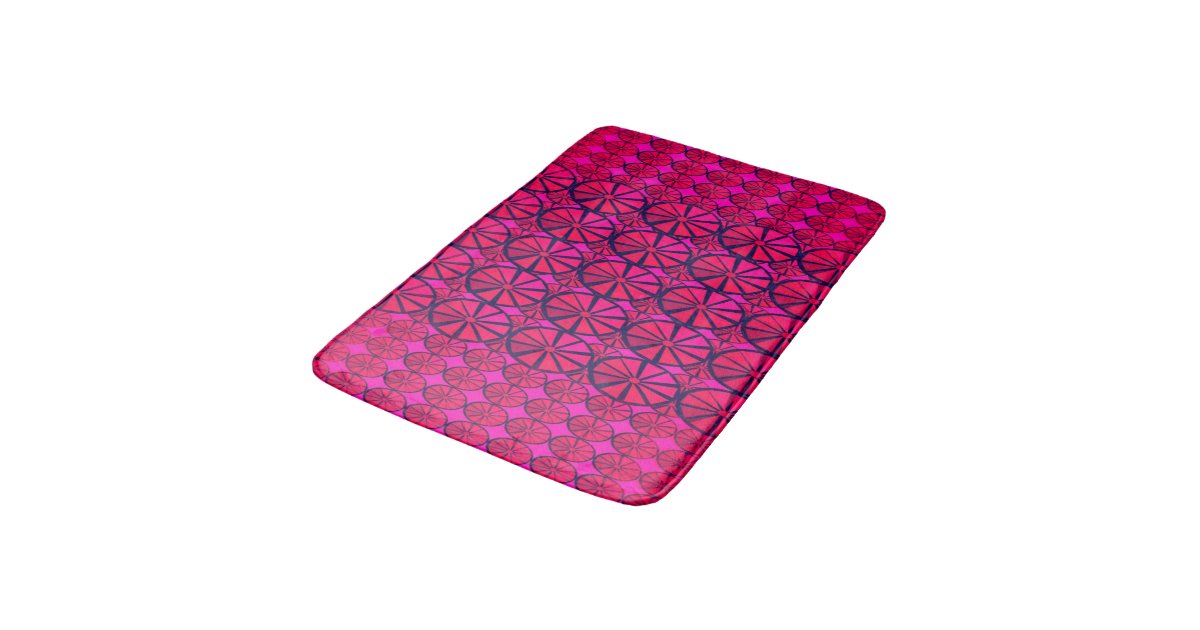 Hot Pink Bathmat Bath Mats | Zazzle