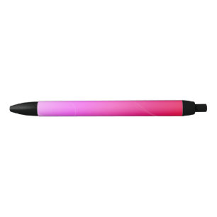 Hot Pink Black Ink Pen