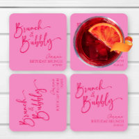 Hot Pink Brunch and Bubbly Birthday Brunch Party