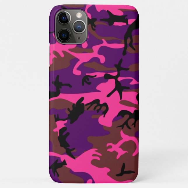 Hot Pink Camo Case-Mate iPhone Case (Back)