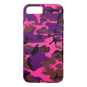Hot Pink Camo iPhone 8 Plus/7 Plus Case