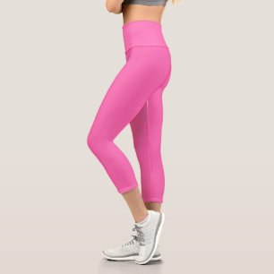 Hot Pink Capri Leggings