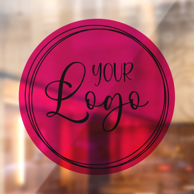 Hot Pink Circle for Your Business Logo (Sheet 2)