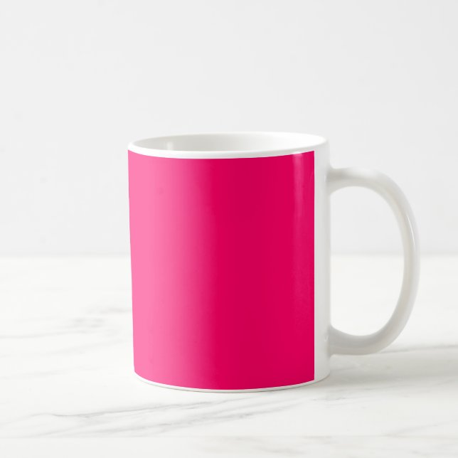 Hot Pink Coffee Mug (Right)