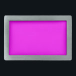 Hot Pink Colour Customised Designer Rectangular Belt Buckle<br><div class="desc">Hot Pink Colour Customised Designer</div>