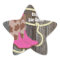 Hot Pink Cowgirl Stickers