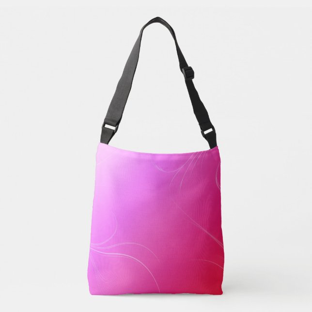 Hot Pink Crossbody Bag (Front)