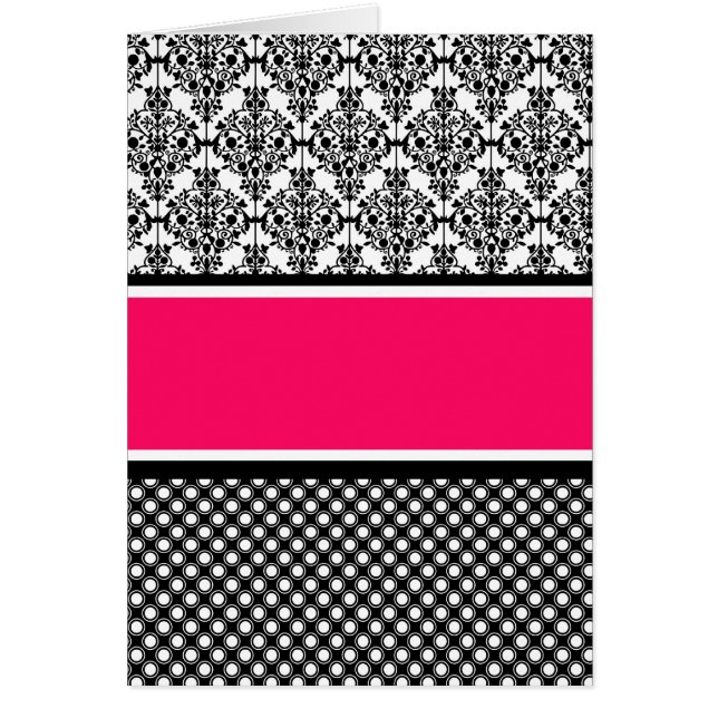 hot pink damask (Front)