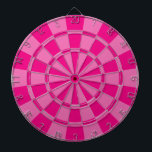 Hot Pink Dartboard<br><div class="desc">Hot Pink Dart Board</div>