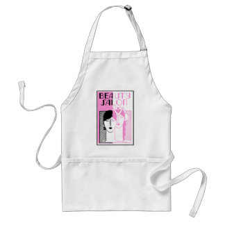 Hot Pink Deco Beauty Shop Standard Apron