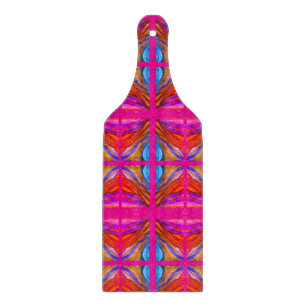 Hot Pink Desert Inspirations Paddle cutting board