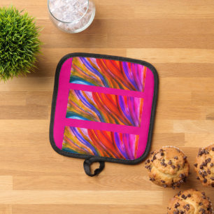Hot Pink Desert Inspirations pot holder