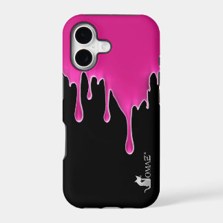 Hot Pink Drip iPhone 5 Cases