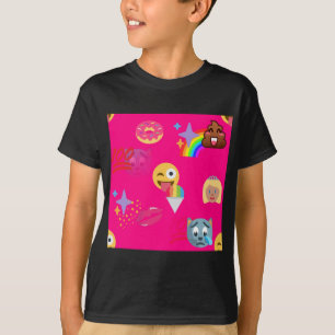 hot pink emoji T-Shirt